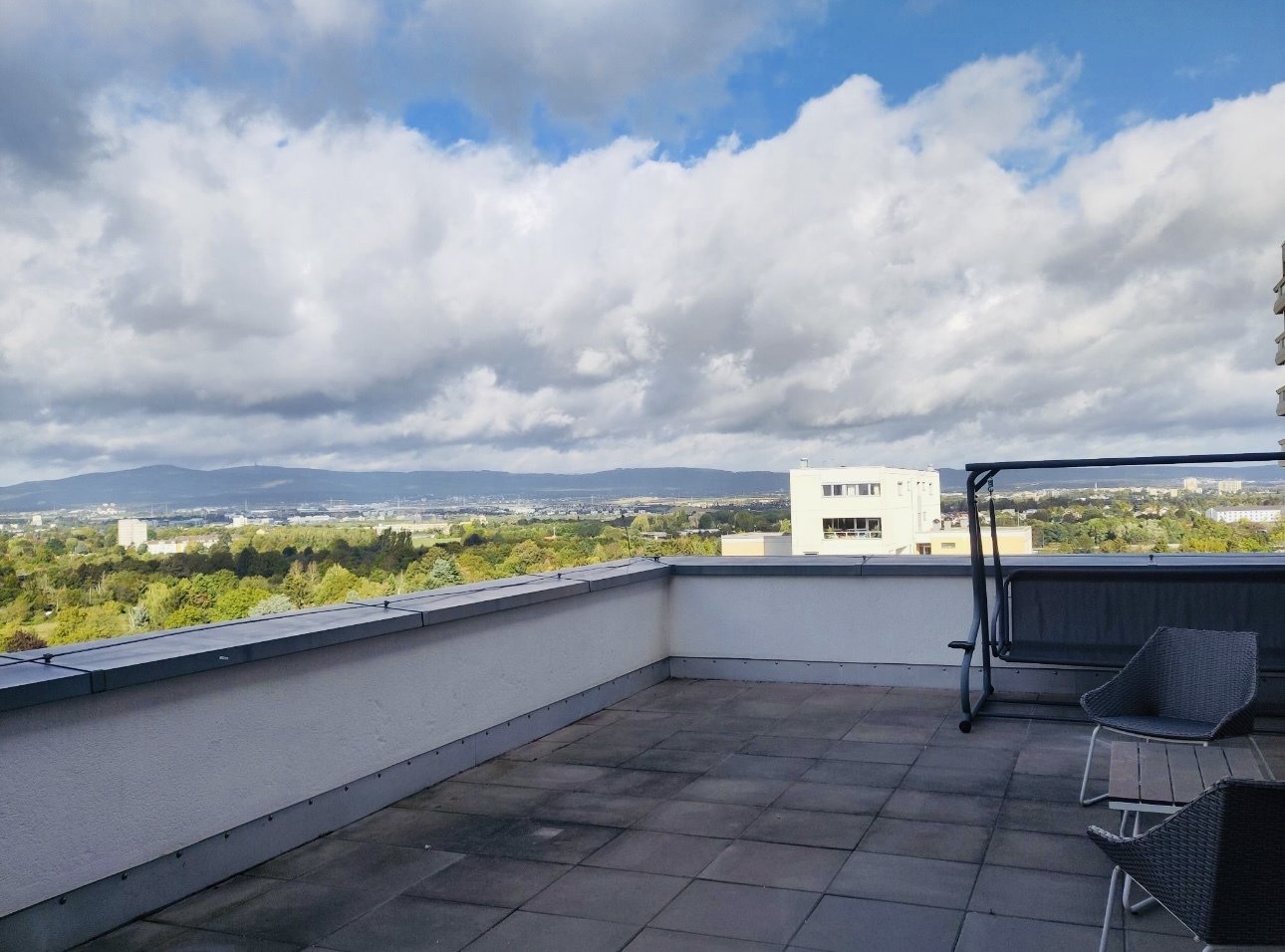 Ausblick Dachterrasse